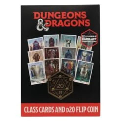 Cartes De Classes & Jeton D20 - Dungeons & Dragons