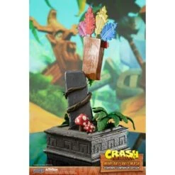 Mini Aku Aku Mask - Companion Edition - Crash Bandicoot -Gamespirit Magasin crash bandicoot mini aku aku mask companion edition 1 2