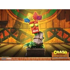 Mini Aku Aku Mask - Companion Edition - Crash Bandicoot -Gamespirit Magasin crash bandicoot mini aku aku mask companion edition 1 3