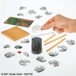 Crystal Puzzle - Sans Visage - Le Voyage De Chihiro - Studio Ghibli - 44pcs -Gamespirit Magasin crystal puzzle kaonashi no face le voyage de chihiro studio ghibli 44pcs 2