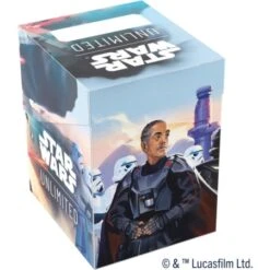 Deck Box - Mandalorian & Moff Gideon - Star Wars Unlimited -Gamespirit Magasin deck box mandalorian moff gideon star wars unlimited 1