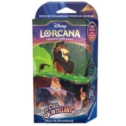 Deck De Démarrage - Scar Et Kronk - Ciel Scintillant - Disney Lorcana
