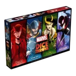 Dice Throne Marvel - Scarlet Witch, Thor, Loki, Miles Morales Spider-Man