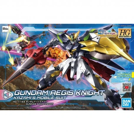 Gundam - Aegis Knight - Build Divers Re:Rise - HG (033) 1 Gundam - Aegis Knight - Build Divers Re:Rise - HG (033)