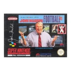 John Madden Football' 93 - Snes