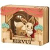 Théâtre De Papier - Evoli - Wood Style - Pokémon