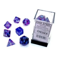 Mini Set De 7 Dés Polyédrique - Chessex