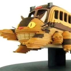 Paper Craft - Chat-Bus - Mon Voisin Totoro - Ghibli -Gamespirit Magasin paper craft mon voisin totoro ghibli 5