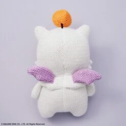 Peluche Au Crochet - Moogle - Final Fantasy (22cm) -Gamespirit Magasin peluche au crochet moogle final fantasy 22cm 2
