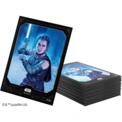 Protège-Cartes - Rey - Star Wars Unlimited - (x60+1) -Gamespirit Magasin protege cartes rey star wars unlimited x601 1
