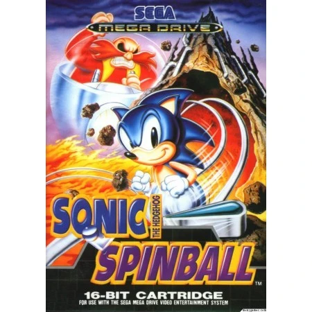 Sonic Spinball - MD 1 Sonic Spinball - MD